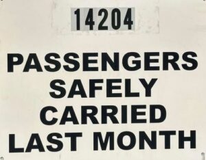 14,204 Passengers Last Month